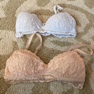 Two aerie bras